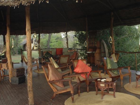Selous Impala Camp - Lounge